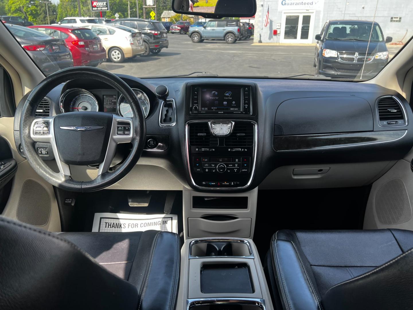 2016 Black /Black Chrysler Town & Country Touring (2C4RC1BG6GR) with an 3.6L V6 DOHC 24V FFV engine, 6A transmission, located at 547 E. Main St., Orwell, OH, 44076, (440) 437-5893, 41.535435, -80.847855 - This 2016 Chrysler Town & Country Touring is a well-equipped minivan designed for family comfort and convenience. It features a powerful 3.6-liter Pentastar V6 engine paired with a 6-speed automatic transmission, offering flex fuel capability and an impressive 500-mile highway driving range. The int - Photo#33