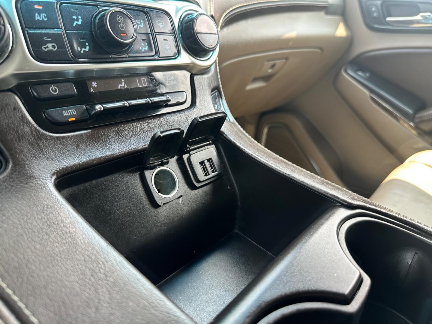 2015 White /Brown Chevrolet Tahoe LT 4WD (1GNSKBKC8FR) with an 5.3L V8 OHV 16V engine, 6-Speed Automatic transmission, located at 11115 Chardon Rd. , Chardon, OH, 44024, (440) 214-9705, 41.580246, -81.241943 - Photo#20