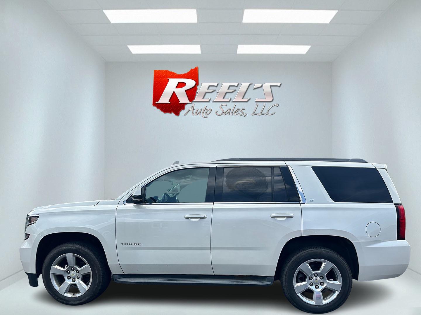 2015 White /Brown Chevrolet Tahoe LT 4WD (1GNSKBKC8FR) with an 5.3L V8 OHV 16V engine, 6-Speed Automatic transmission, located at 11115 Chardon Rd. , Chardon, OH, 44024, (440) 214-9705, 41.580246, -81.241943 - Photo#8