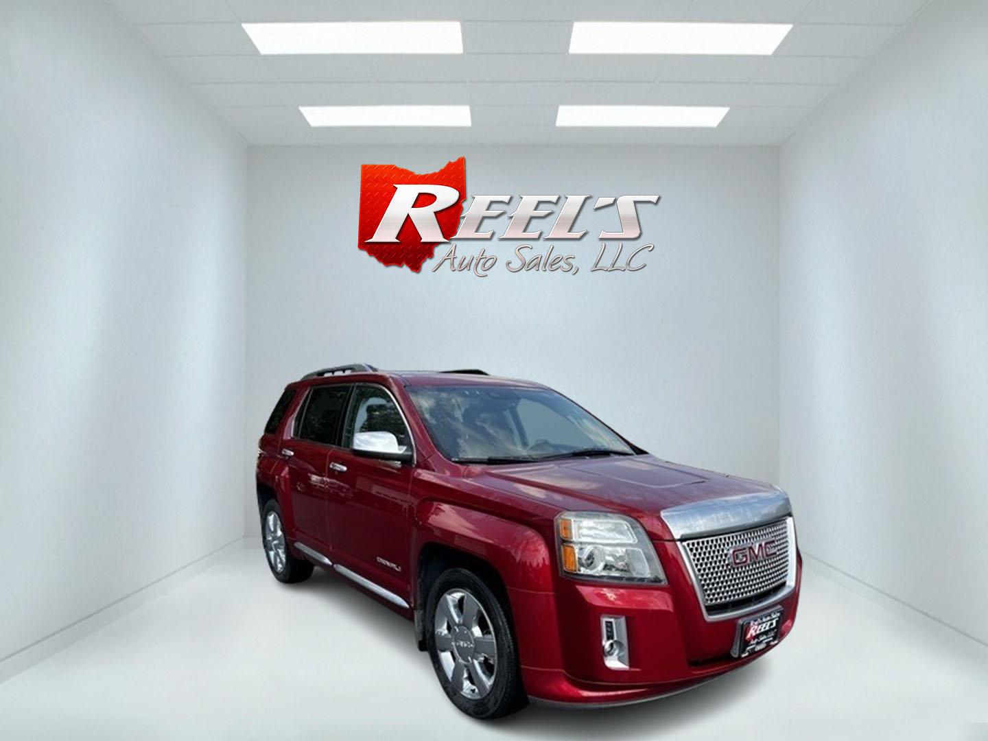 2015 Red /Black GMC Terrain Denali AWD (2GKFLZE37F6) with an 3.6L V6 DOHC 24V engine, 6-Speed Automatic transmission, located at 547 E. Main St., Orwell, OH, 44076, (440) 437-5893, 41.535435, -80.847855 - Photo#2