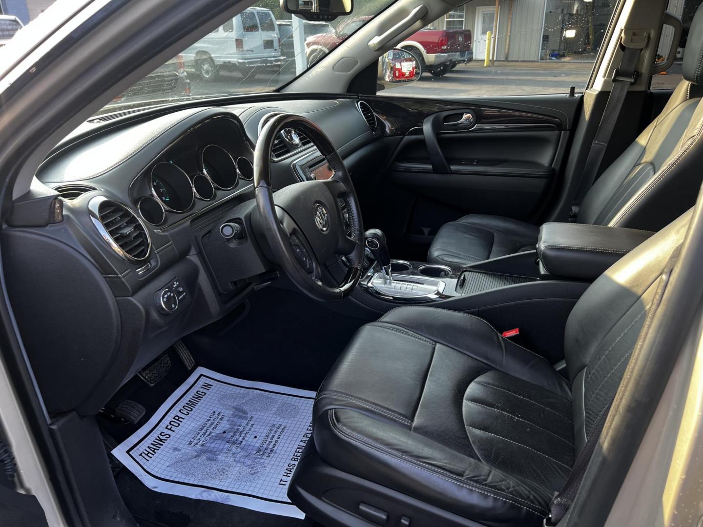 2015 Gold /Black Buick Enclave Leather FWD (5GAKRBKD5FJ) with an 3.6L V6 DOHC 24V engine, 6-Speed Automatic transmission, located at 547 E. Main St., Orwell, OH, 44076, (440) 437-5893, 41.535435, -80.847855 - Photo#14