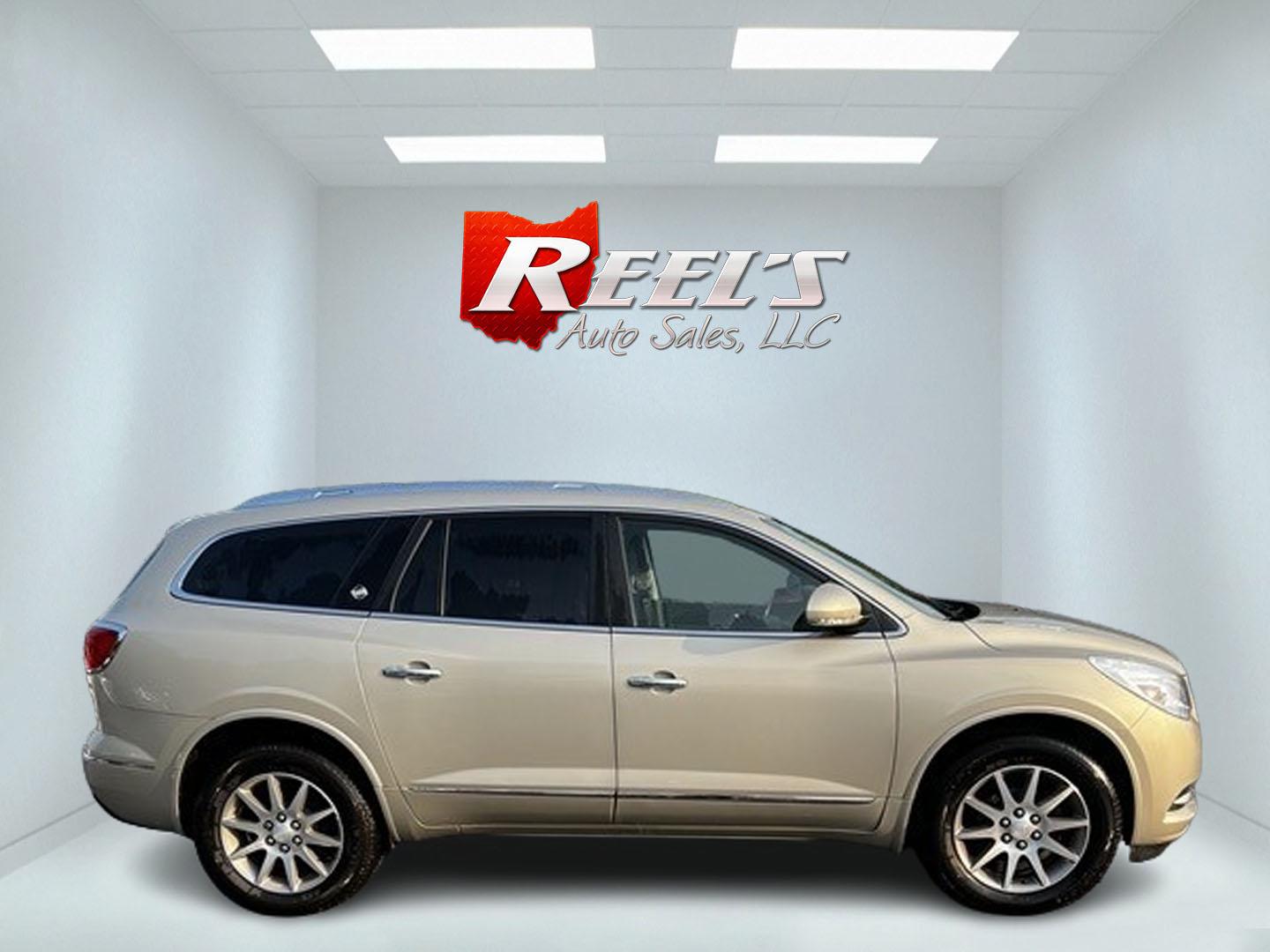 2015 Gold /Black Buick Enclave Leather FWD (5GAKRBKD5FJ) with an 3.6L V6 DOHC 24V engine, 6-Speed Automatic transmission, located at 547 E. Main St., Orwell, OH, 44076, (440) 437-5893, 41.535435, -80.847855 - Photo#3