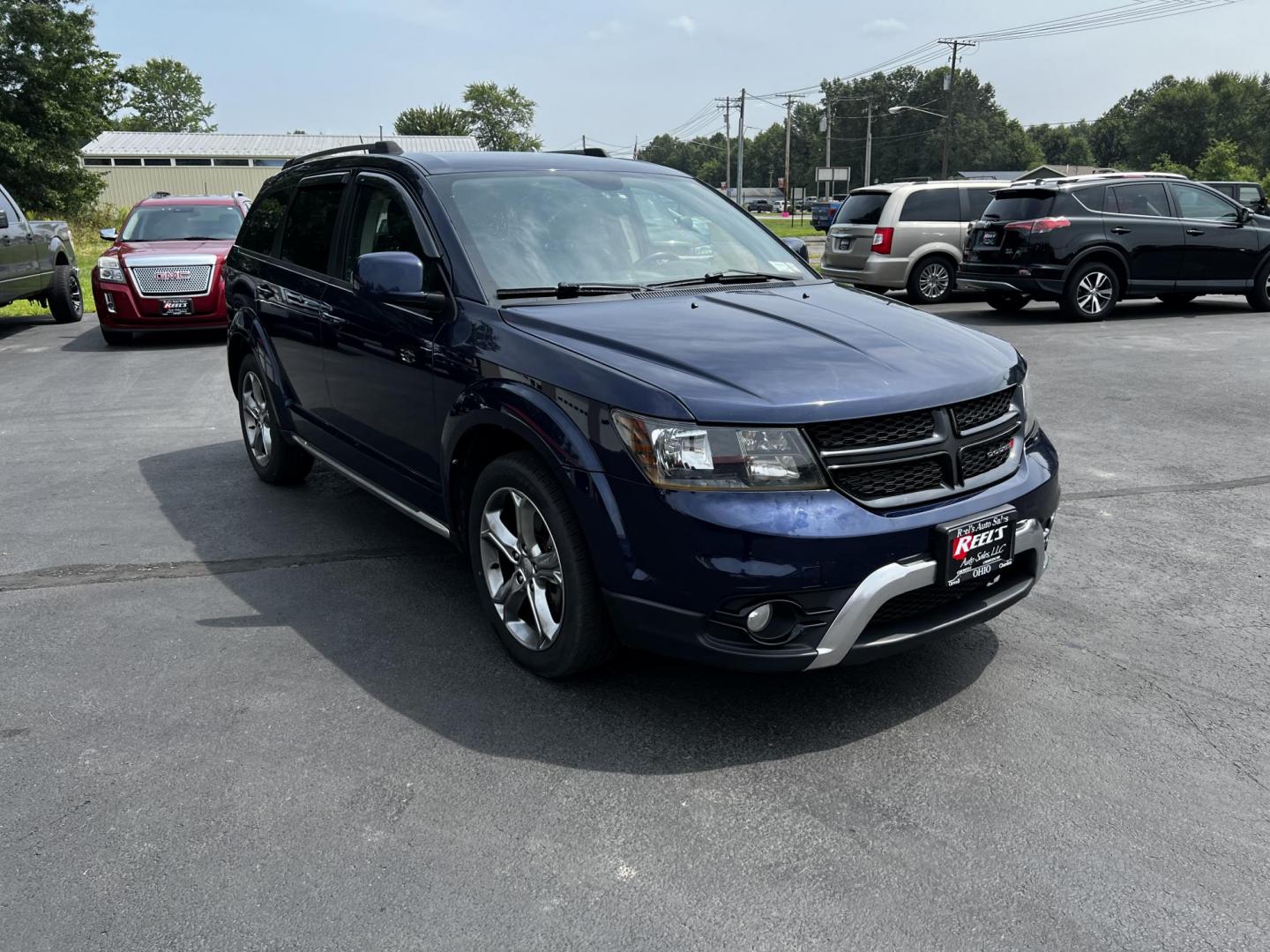 2017 /Black Dodge Journey Crossroad Plus AWD (3C4PDDGGXHT) with an 3.6L V6 DOHC 24V engine, 6A transmission, located at 547 E. Main St., Orwell, OH, 44076, (440) 437-5893, 41.535435, -80.847855 - Photo#12