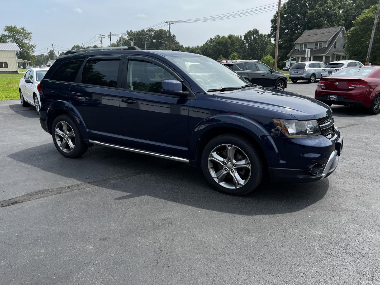 2017 /Black Dodge Journey Crossroad Plus AWD (3C4PDDGGXHT) with an 3.6L V6 DOHC 24V engine, 6A transmission, located at 547 E. Main St., Orwell, OH, 44076, (440) 437-5893, 41.535435, -80.847855 - Photo#13