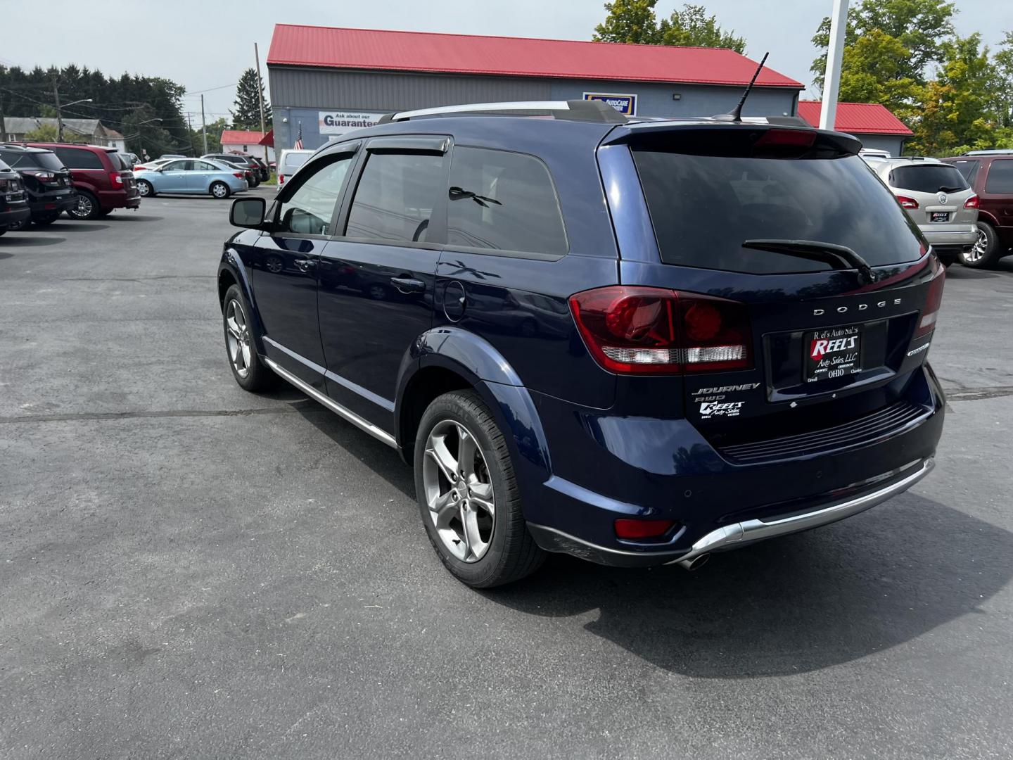 2017 /Black Dodge Journey Crossroad Plus AWD (3C4PDDGGXHT) with an 3.6L V6 DOHC 24V engine, 6A transmission, located at 547 E. Main St., Orwell, OH, 44076, (440) 437-5893, 41.535435, -80.847855 - Photo#19