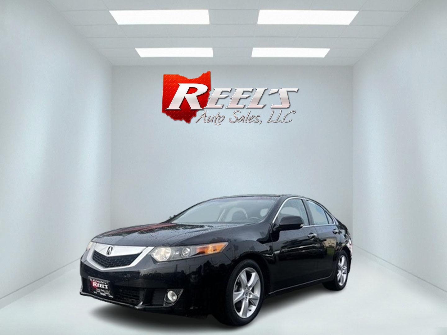 2010 Black /Black Acura TSX 5-Speed AT (JH4CU2F6XAC) with an 2.4L I4 DOHC 16V engine, 5-Speed Automatic transmission, located at 547 E. Main St., Orwell, OH, 44076, (440) 437-5893, 41.535435, -80.847855 - Photo#0