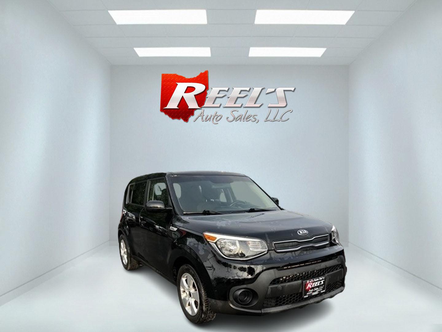 2018 /Black Kia Soul Base 6A (KNDJN2A20J7) with an 1.6L I4 DOHC 16V engine, 6-Speed Automatic transmission, located at 11115 Chardon Rd. , Chardon, OH, 44024, (440) 214-9705, 41.580246, -81.241943 - This 2018 Kia Soul, featuring a 1.6 I4 GDI engine paired with a 6-speed automatic transmission, provides a practical and economical driving option, achieving up to 30 MPG on the highway. This compact crossover is designed with urban efficiency in mind, offering a unique and boxy design that maximize - Photo#2