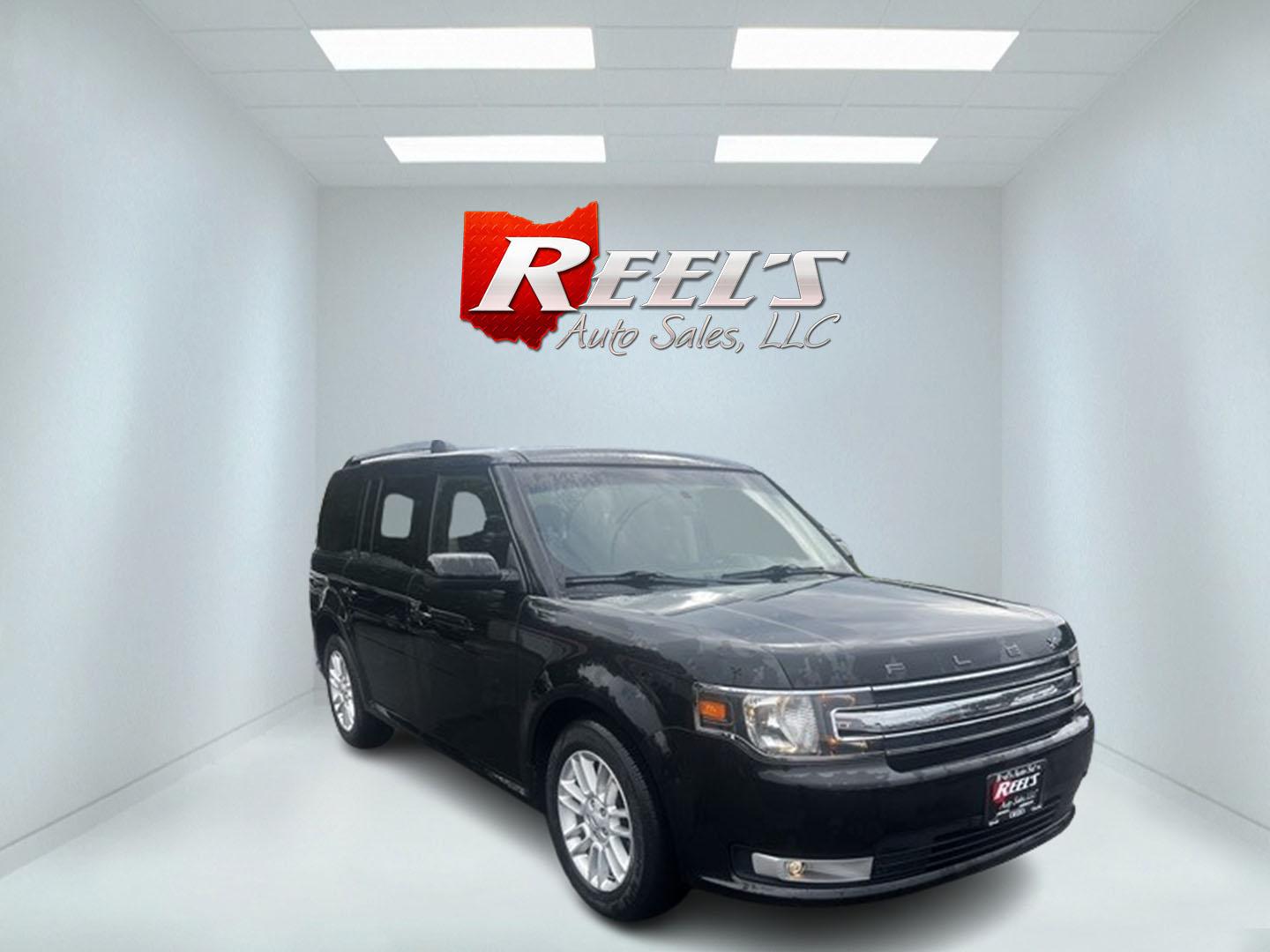 2013 /Black Ford Flex SEL AWD (2FMHK6C82DB) with an 3.5L V6 DOHC 24V engine, 6-Speed Automatic transmission, located at 547 E. Main St., Orwell, OH, 44076, (440) 437-5893, 41.535435, -80.847855 - Photo#2