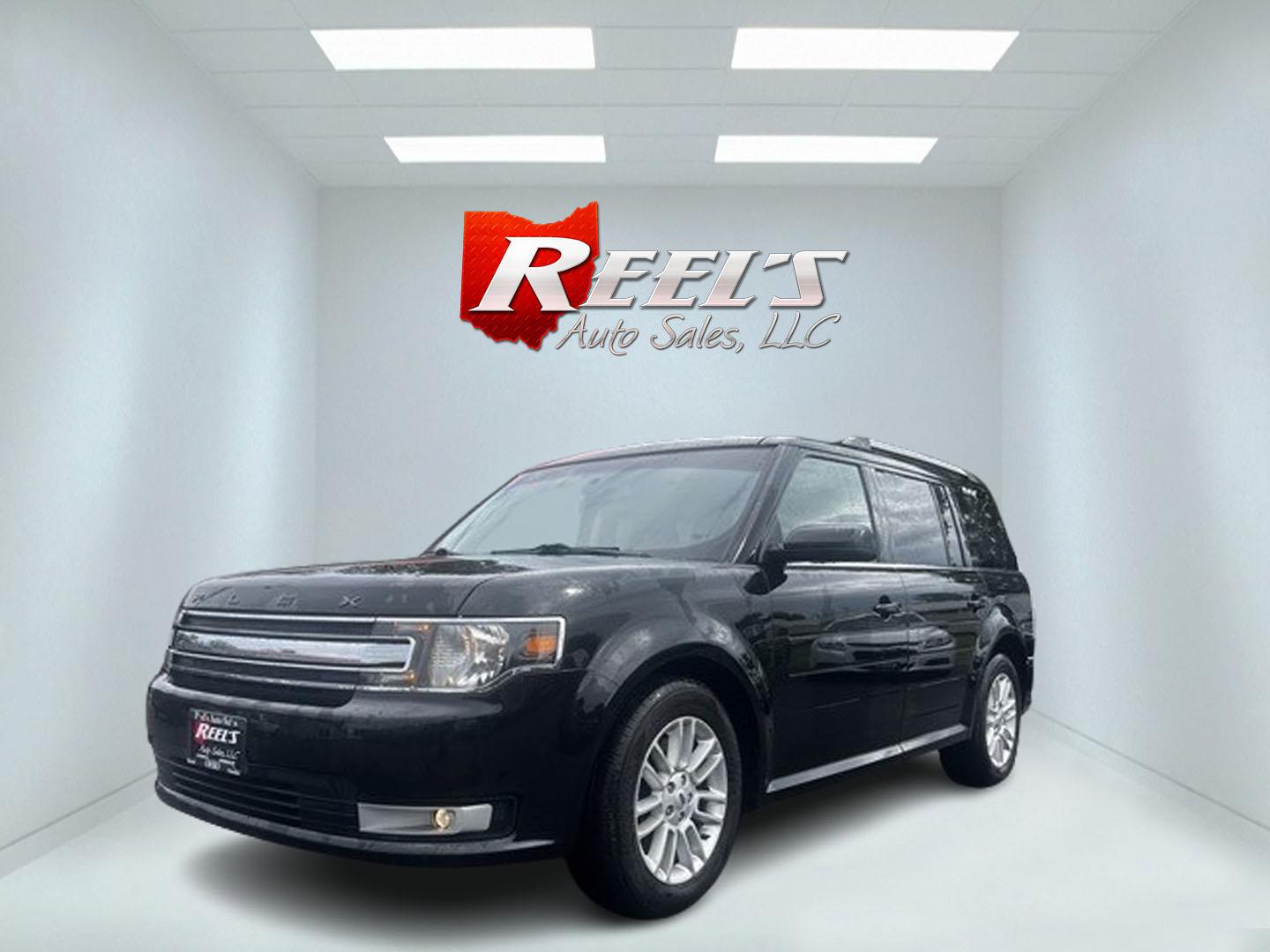 2013 /Black Ford Flex SEL AWD (2FMHK6C82DB) with an 3.5L V6 DOHC 24V engine, 6-Speed Automatic transmission, located at 547 E. Main St., Orwell, OH, 44076, (440) 437-5893, 41.535435, -80.847855 - Photo#0