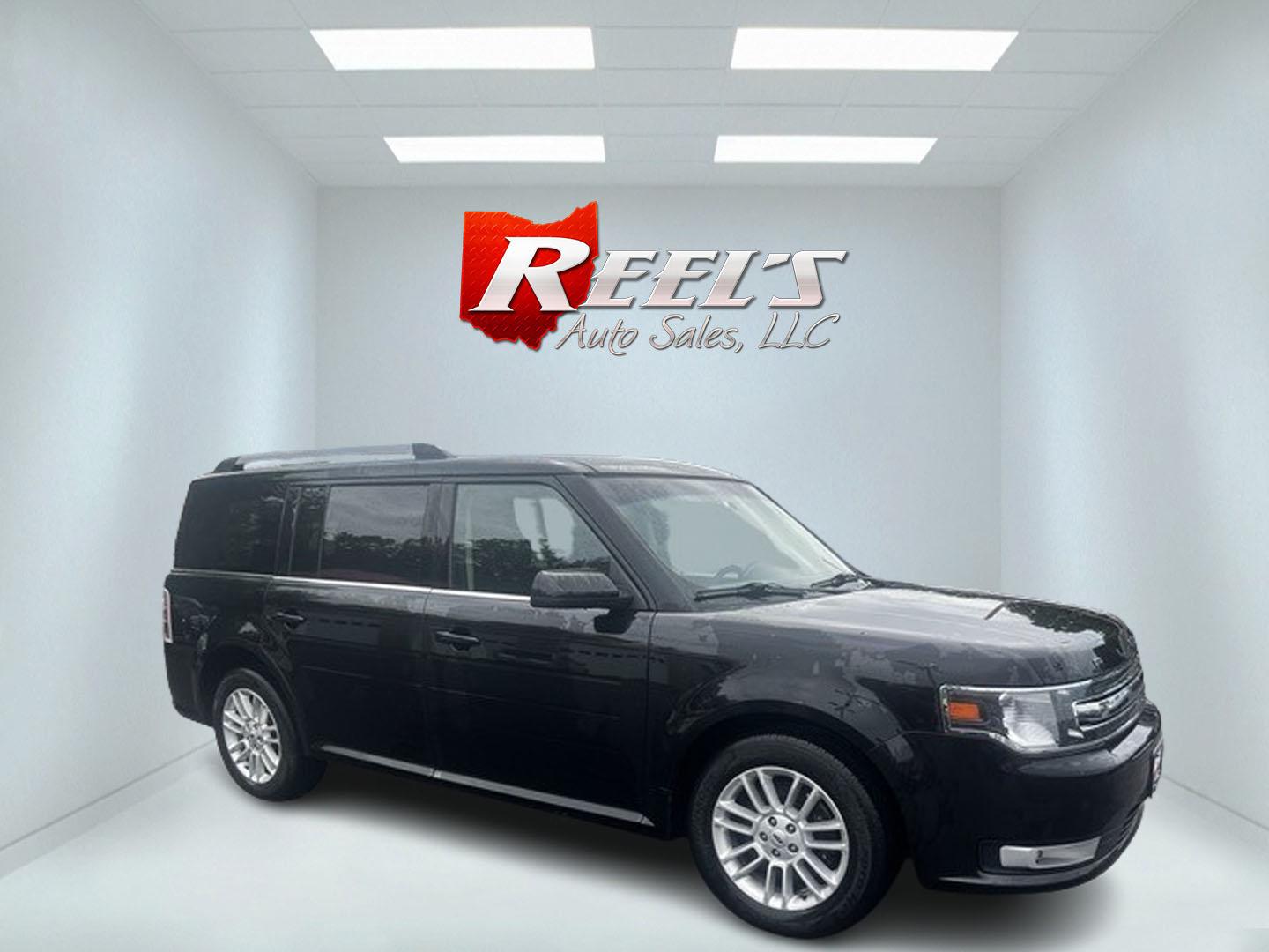 2013 /Black Ford Flex SEL AWD (2FMHK6C82DB) with an 3.5L V6 DOHC 24V engine, 6-Speed Automatic transmission, located at 547 E. Main St., Orwell, OH, 44076, (440) 437-5893, 41.535435, -80.847855 - Photo#3