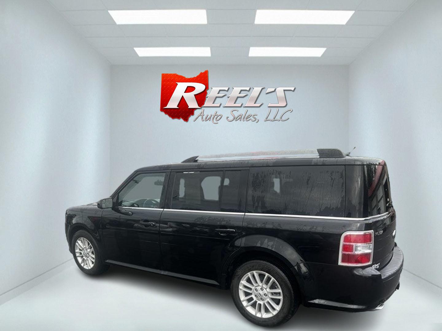 2013 /Black Ford Flex SEL AWD (2FMHK6C82DB) with an 3.5L V6 DOHC 24V engine, 6-Speed Automatic transmission, located at 547 E. Main St., Orwell, OH, 44076, (440) 437-5893, 41.535435, -80.847855 - Photo#8