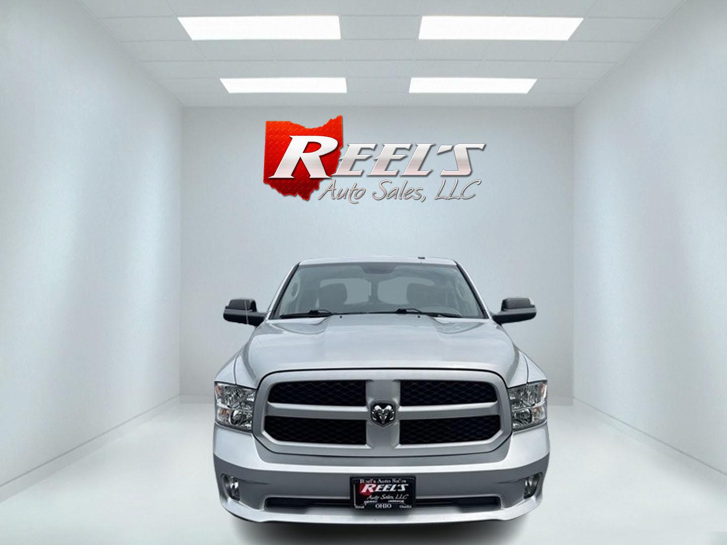 2017 Silver /Black RAM 1500 Express Crew Cab SWB 4WD (3C6RR7KT8HG) with an 5.7L V8 OHV 16V engine, 8A transmission, located at 11115 Chardon Rd. , Chardon, OH, 44024, (440) 214-9705, 41.580246, -81.241943 - Photo#1