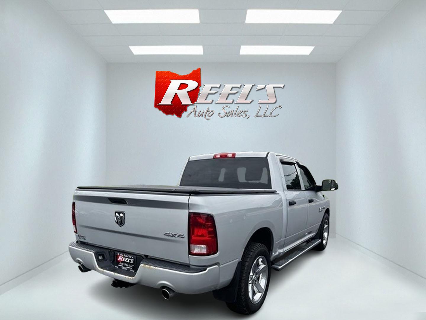 2017 Silver /Black RAM 1500 Express Crew Cab SWB 4WD (3C6RR7KT8HG) with an 5.7L V8 OHV 16V engine, 8A transmission, located at 11115 Chardon Rd. , Chardon, OH, 44024, (440) 214-9705, 41.580246, -81.241943 - Photo#5