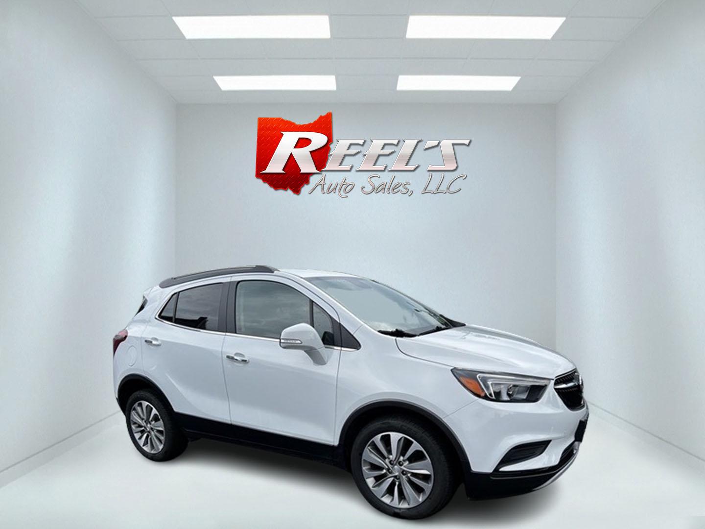 2017 White /Black Buick Encore Preferred FWD (KL4CJASB9HB) with an 1.4L I4 DOHC 16V TURBO engine, 6A transmission, located at 11115 Chardon Rd. , Chardon, OH, 44024, (440) 214-9705, 41.580246, -81.241943 - Photo#3