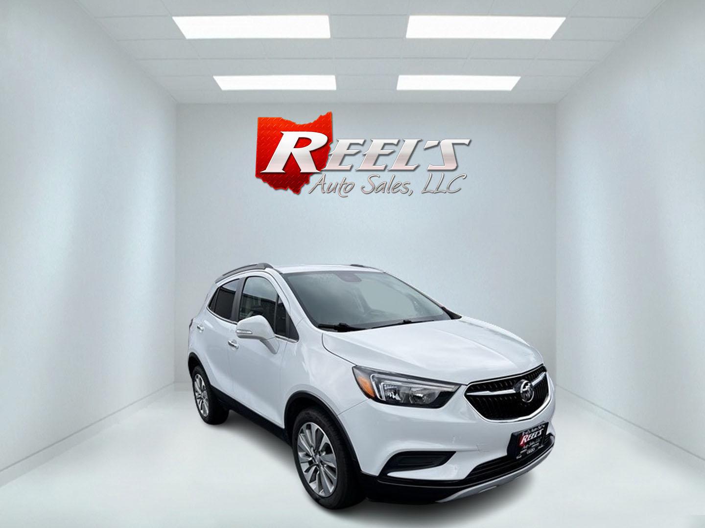 2017 White /Black Buick Encore Preferred FWD (KL4CJASB9HB) with an 1.4L I4 DOHC 16V TURBO engine, 6A transmission, located at 11115 Chardon Rd. , Chardon, OH, 44024, (440) 214-9705, 41.580246, -81.241943 - Photo#2