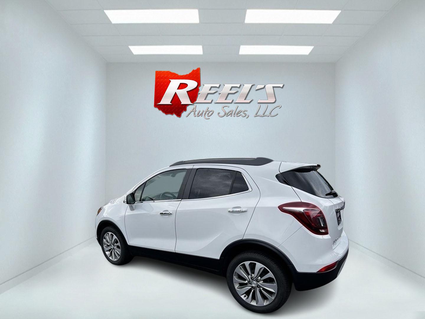 2017 White /Black Buick Encore Preferred FWD (KL4CJASB9HB) with an 1.4L I4 DOHC 16V TURBO engine, 6A transmission, located at 11115 Chardon Rd. , Chardon, OH, 44024, (440) 214-9705, 41.580246, -81.241943 - Photo#8