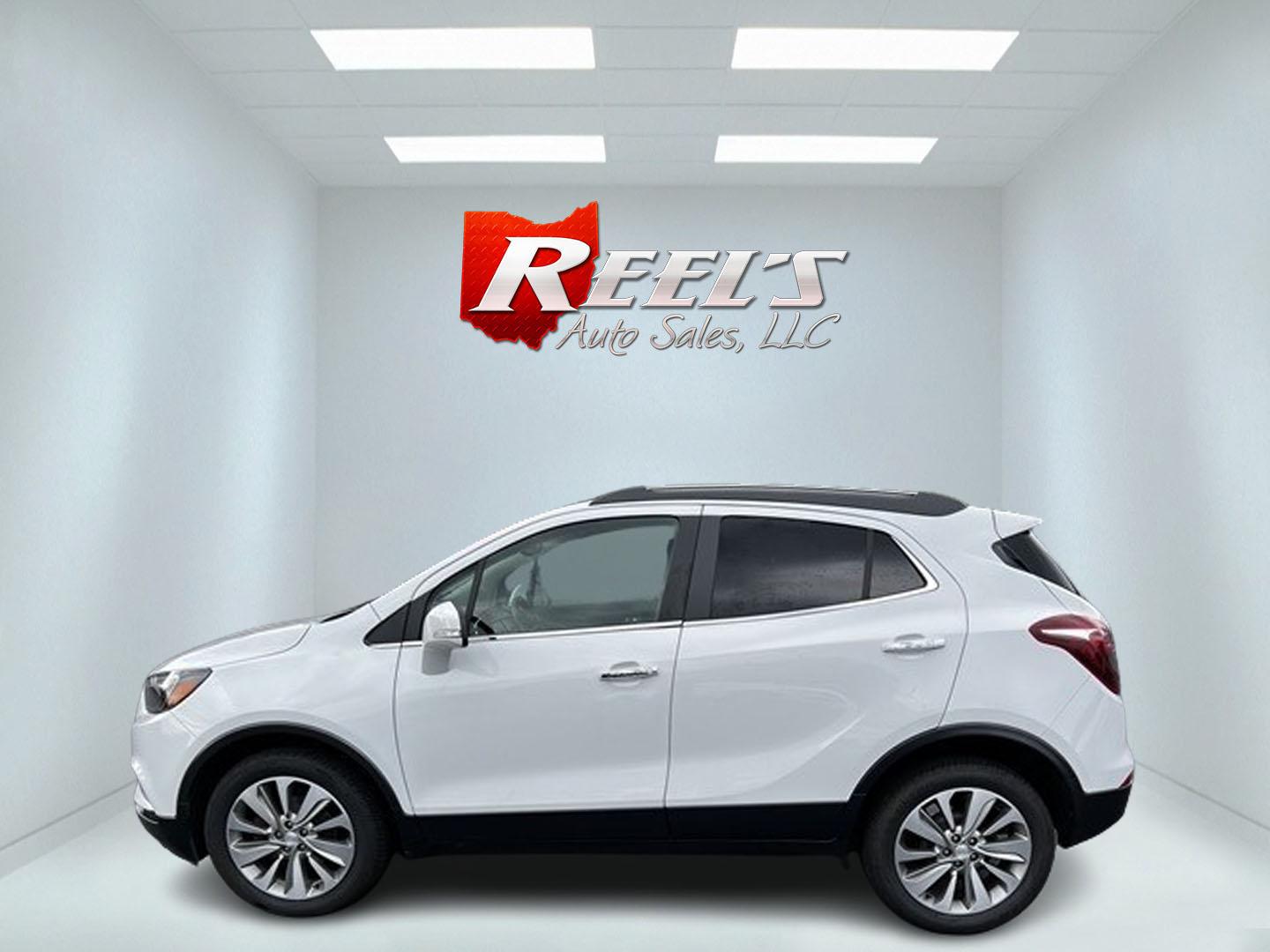 2017 White /Black Buick Encore Preferred FWD (KL4CJASB9HB) with an 1.4L I4 DOHC 16V TURBO engine, 6A transmission, located at 11115 Chardon Rd. , Chardon, OH, 44024, (440) 214-9705, 41.580246, -81.241943 - Photo#9