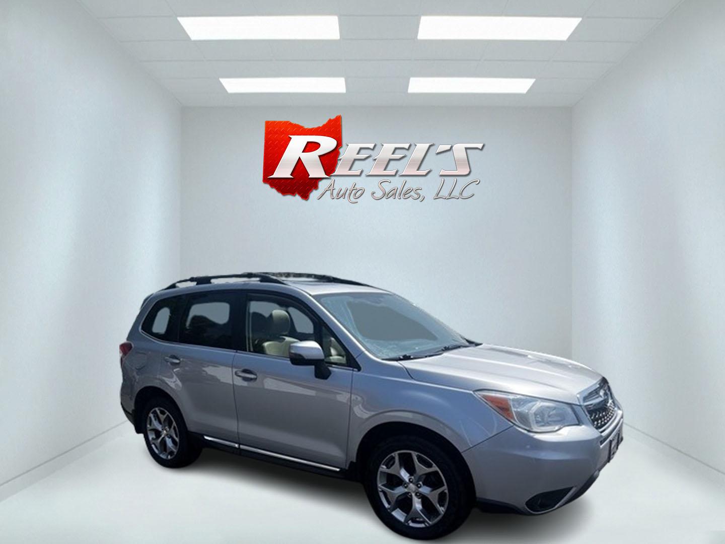 2015 Silver /Gray Subaru Forester 2.5i Touring (JF2SJAWC4FH) with an 2.5L H4 SOHC 16V engine, Automatic transmission, located at 547 E. Main St., Orwell, OH, 44076, (440) 437-5893, 41.535435, -80.847855 - Photo#3