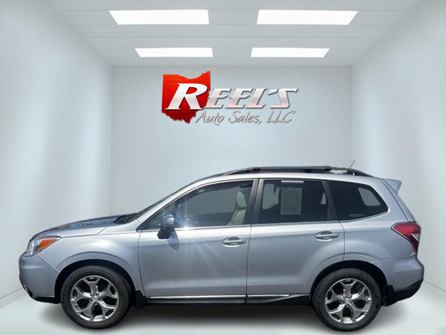 2015 Silver /Gray Subaru Forester 2.5i Touring (JF2SJAWC4FH) with an 2.5L H4 SOHC 16V engine, Automatic transmission, located at 547 E. Main St., Orwell, OH, 44076, (440) 437-5893, 41.535435, -80.847855 - Photo#9