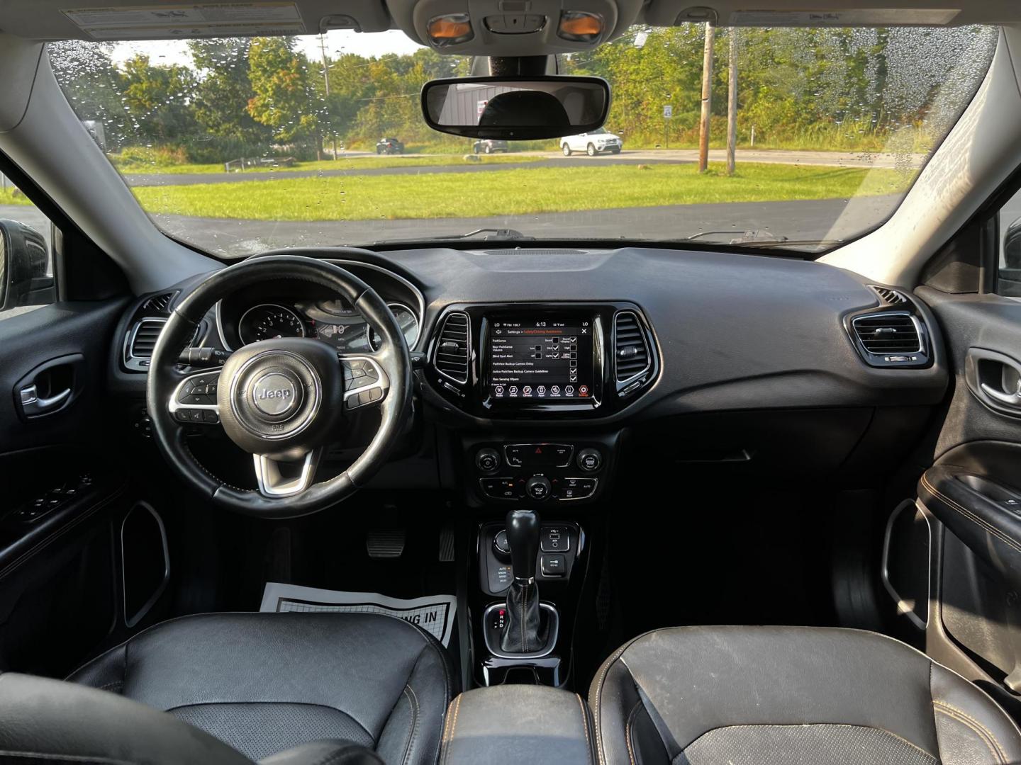 2020 Black /Black Jeep Compass Limited 4WD (3C4NJDCB1LT) with an 2.4L I4 DOHC 16V engine, 9-Speed Automatic transmission, located at 11115 Chardon Rd. , Chardon, OH, 44024, (440) 214-9705, 41.580246, -81.241943 - This 2020 Jeep Compass Limited 4WD is a well-equipped compact SUV that combines luxury and modern technology with versatility for various driving conditions. It boasts a 2.4L I4 MultiAir engine paired with a 9-speed automatic transmission, offering an efficient yet capable performance, achieving up - Photo#40