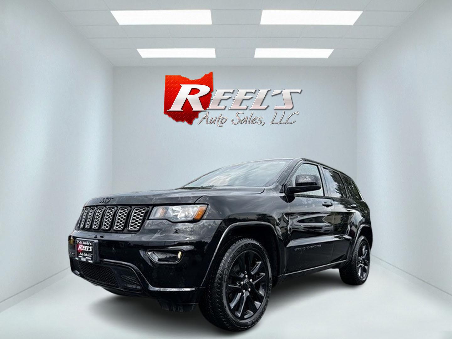 2019 Black /Black Jeep Grand Cherokee Altitude 4WD (1C4RJFAG3KC) with an 3.6L V6 DOHC 24V engine, 8A transmission, located at 547 E. Main St., Orwell, OH, 44076, (440) 437-5893, 41.535435, -80.847855 - Photo#0