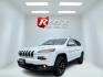 2017 White /Black Jeep Cherokee True North 4WD (1C4PJMCBXHW) with an 2.4L I4 DOHC 16V engine, 9-Speed Automatic transmission, located at 547 E. Main St., Orwell, OH, 44076, (440) 437-5893, 41.535435, -80.847855 - This 2017 Jeep Cherokee True North is designed for those who value efficiency and comfort in a compact SUV. It features a 2.4-liter I4 PZEV engine with a 9-speed automatic transmission, which together offer a smooth and efficient driving experience, achieving up to 28 MPG on the highway. The 4WD sys - Photo#0