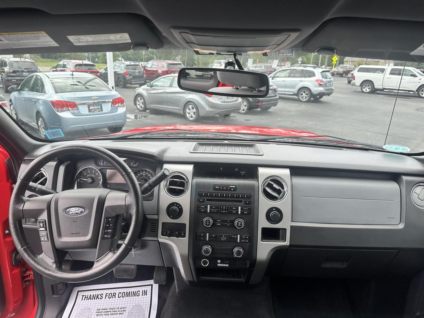 2011 Red /Gray Ford F-150 XLT SuperCab 6.5-ft. Bed 4WD (1FTFX1EF9BF) with an 5.0L V8 engine, 4-Speed Automatic transmission, located at 547 E. Main St., Orwell, OH, 44076, (440) 437-5893, 41.535435, -80.847855 - This 2011 Ford F-150 XLT Super Cab is a rugged and powerful pickup ideal for both work and leisure, equipped with a 5.0-liter Coyote V8 engine delivering 360 horsepower and 380 lb-ft of torque. Its 6-speed automatic transmission ensures smooth driving dynamics, while boasting an impressive towing ca - Photo#30