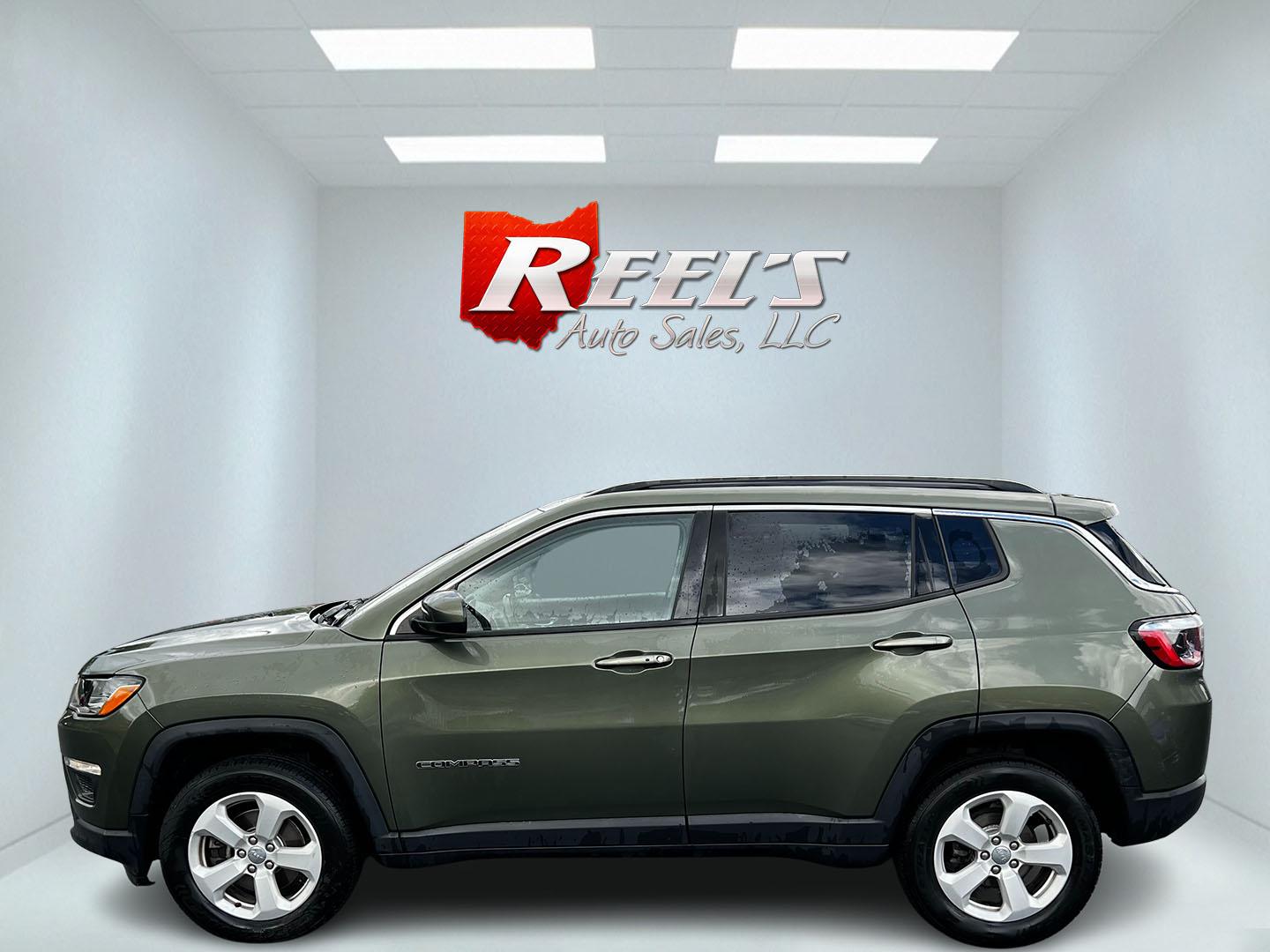 2021 Green /Black Jeep Compass Latitude 4WD (3C4NJDBB8MT) with an 2.4L I4 DOHC 16V engine, 9 Speed Automatic transmission, located at 547 E. Main St., Orwell, OH, 44076, (440) 437-5893, 41.535435, -80.847855 - This One Owner 2021 Jeep Compass Latitude 4WD is a well-rounded compact SUV that balances performance, technology, and comfort. It is equipped with a 2.4 Multiair I4 engine coupled with a 9-speed automatic transmission, and it offers a Select Terrain System to tackle various driving conditions effec - Photo#9