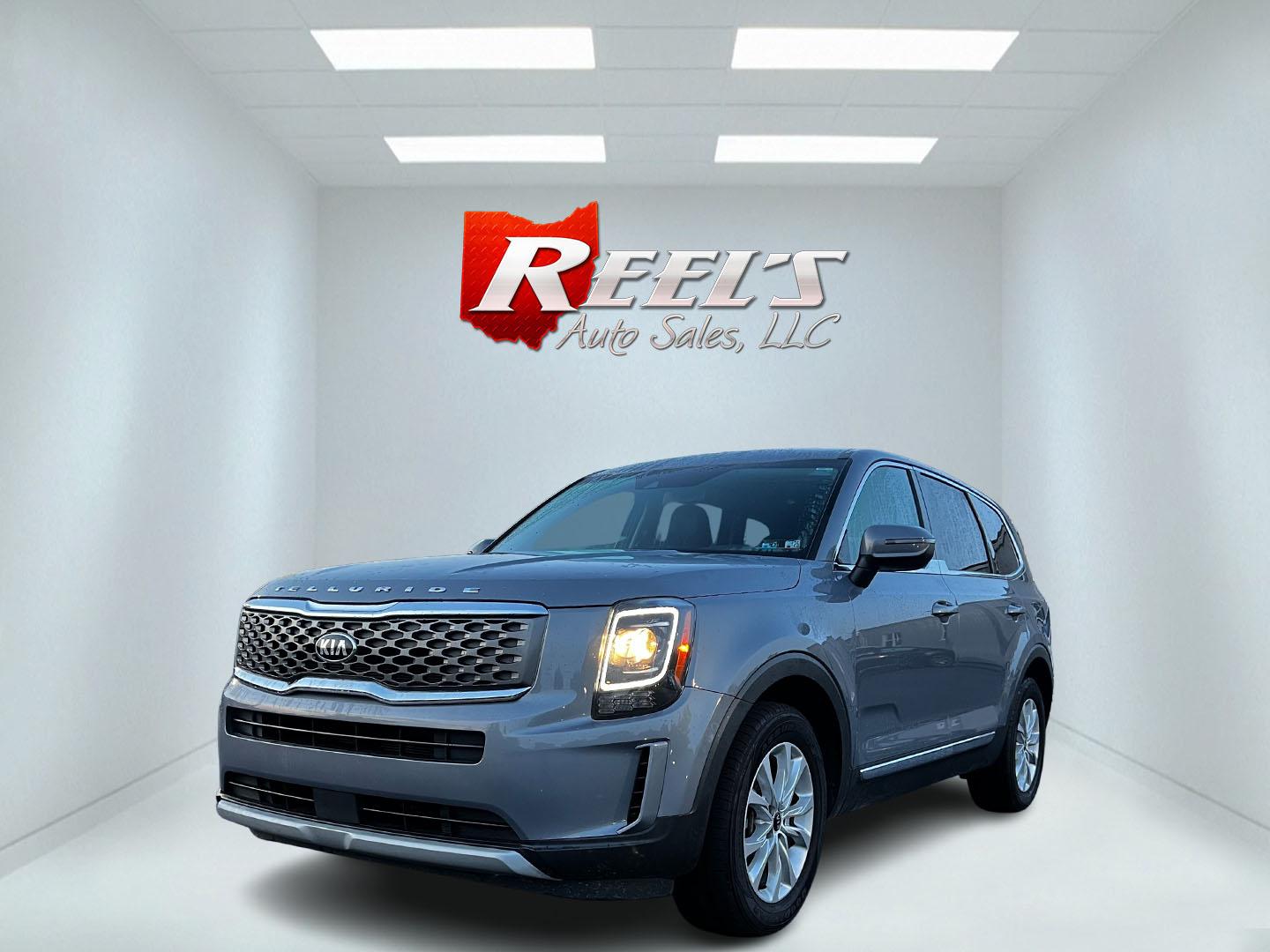 2021 Gray /Black Kia Telluride LX AWD (5XYP2DHC8MG) with an 3.8L V6 DOHC 24V engine, 8A transmission, located at 11115 Chardon Rd. , Chardon, OH, 44024, (440) 214-9705, 41.580246, -81.241943 - This 2021 Kia Telluride LX AWD is a well-crafted midsize SUV that combines contemporary styling with a suite of modern features, making it ideal for families and adventure enthusiasts. It is powered by a 3.8-liter V6 engine paired with an 8-speed automatic transmission, providing smooth performance - Photo#0