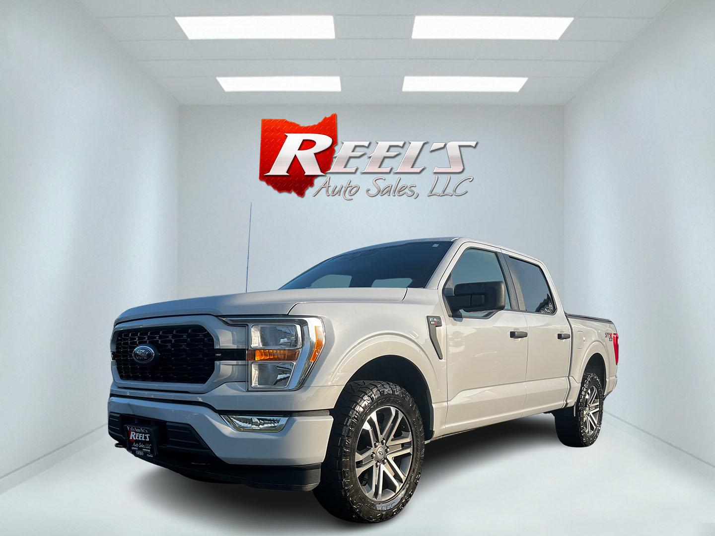 2021 White /Black Ford F-150 STX SuperCrew 5.5-ft. Bed 4WD (1FTEW1EP0MK) with an 2.7L V6 DOHC 24V TWIN TURBO engine, 10 Speed Auto transmission, located at 11115 Chardon Rd. , Chardon, OH, 44024, (440) 214-9705, 41.580246, -81.241943 - Photo#0