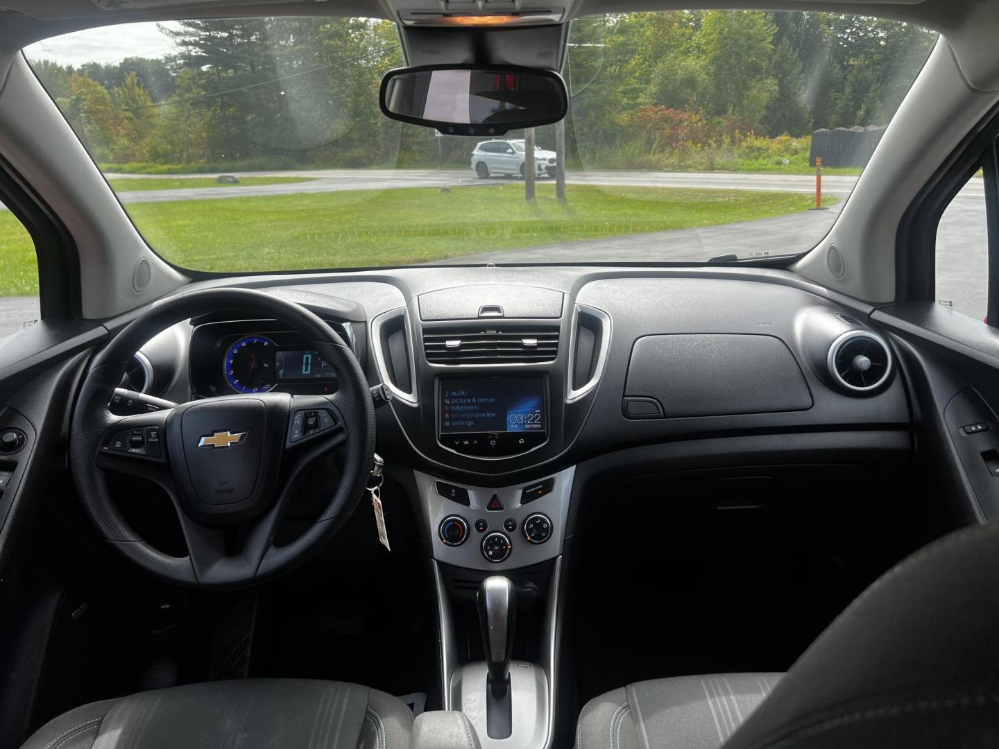 2015 Red /Black Chevrolet Trax 1LT AWD (KL7CJRSB4FB) with an 1.4L I4 DOHC 16V Turbo engine, 6-Speed Automatic transmission, located at 11115 Chardon Rd. , Chardon, OH, 44024, (440) 214-9705, 41.580246, -81.241943 - Photo#34