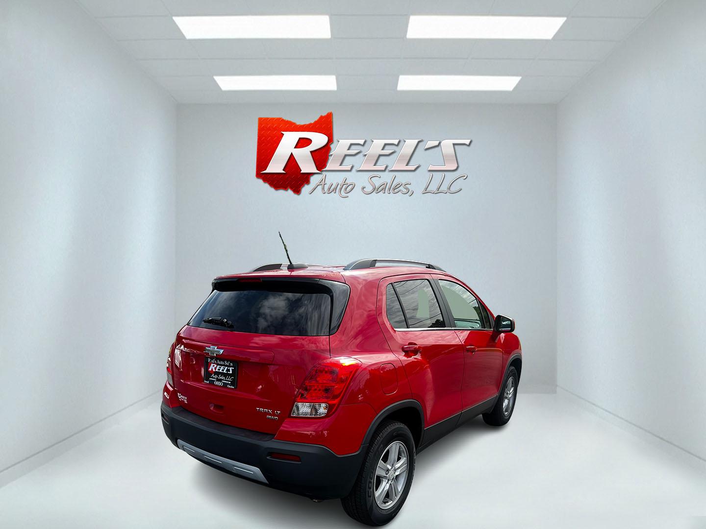 2015 Red /Black Chevrolet Trax 1LT AWD (KL7CJRSB4FB) with an 1.4L I4 DOHC 16V Turbo engine, 6-Speed Automatic transmission, located at 11115 Chardon Rd. , Chardon, OH, 44024, (440) 214-9705, 41.580246, -81.241943 - Photo#5