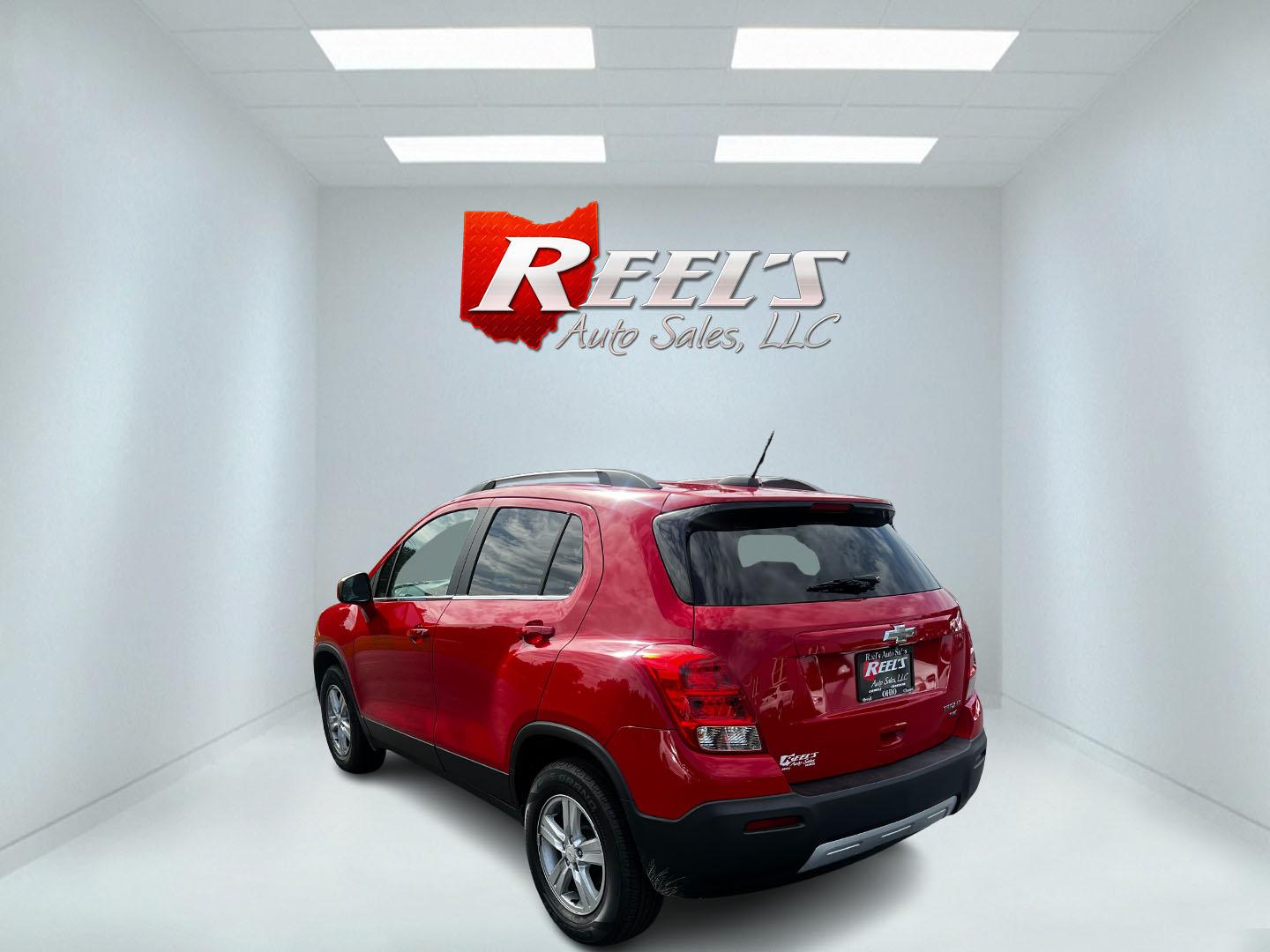 2015 Red /Black Chevrolet Trax 1LT AWD (KL7CJRSB4FB) with an 1.4L I4 DOHC 16V Turbo engine, 6-Speed Automatic transmission, located at 11115 Chardon Rd. , Chardon, OH, 44024, (440) 214-9705, 41.580246, -81.241943 - Photo#7