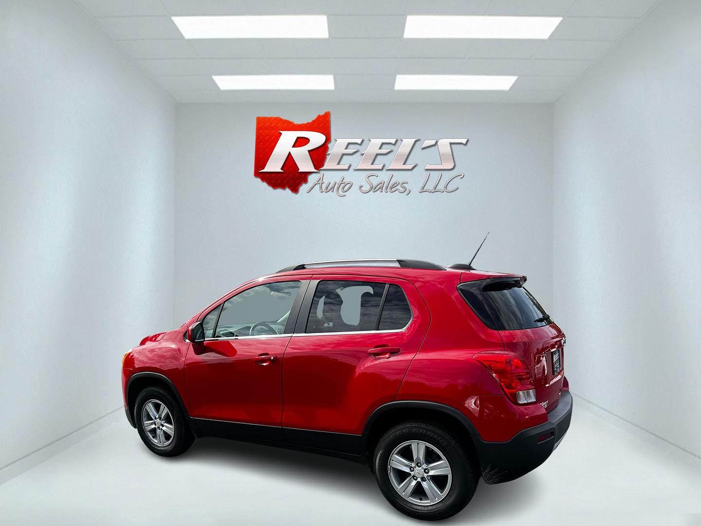 2015 Red /Black Chevrolet Trax 1LT AWD (KL7CJRSB4FB) with an 1.4L I4 DOHC 16V Turbo engine, 6-Speed Automatic transmission, located at 11115 Chardon Rd. , Chardon, OH, 44024, (440) 214-9705, 41.580246, -81.241943 - Photo#8