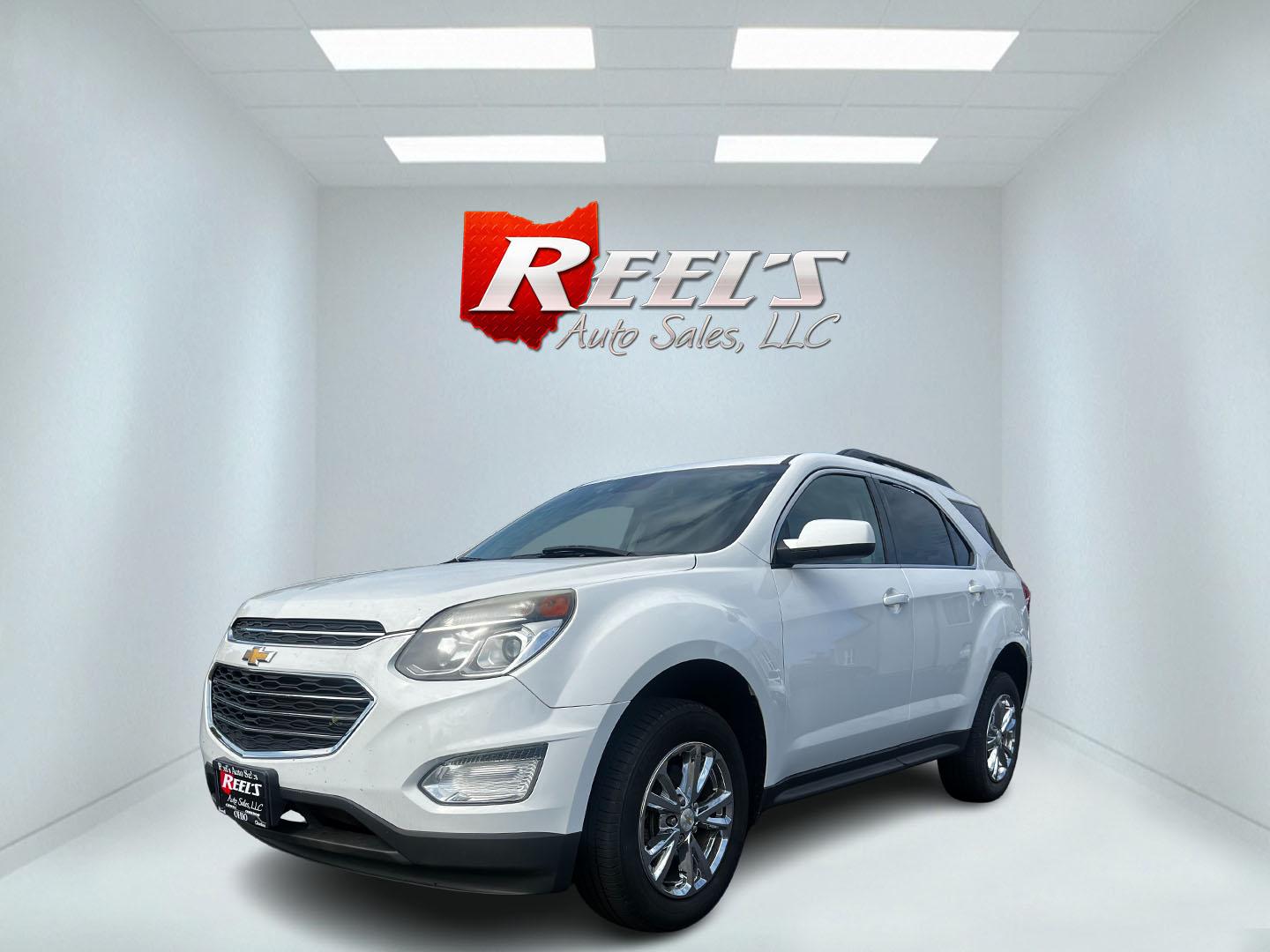 2016 White /Black Chevrolet Equinox LT AWD (2GNFLFEK2G6) with an 2.4L I4 DOHC 16V engine, 6A transmission, located at 547 E. Main St., Orwell, OH, 44076, (440) 437-5893, 41.535435, -80.847855 - This 2016 Chevrolet Equinox LT AWD is a versatile and comfortable midsize SUV that offers a balanced mix of performance and modern amenities. Powered by a 2.4-liter EcoTec engine with a 6-speed automatic transmission, it provides a smooth driving experience with the added traction of all-wheel drive - Photo#0