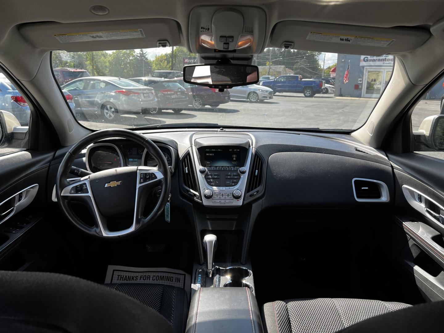 2014 Gold /Black Chevrolet Equinox 1LT AWD (2GNFLFEK0E6) with an 2.4L L4 DOHC 16V engine, 6-Speed Automatic transmission, located at 547 E. Main St., Orwell, OH, 44076, (440) 437-5893, 41.535435, -80.847855 - Photo#30