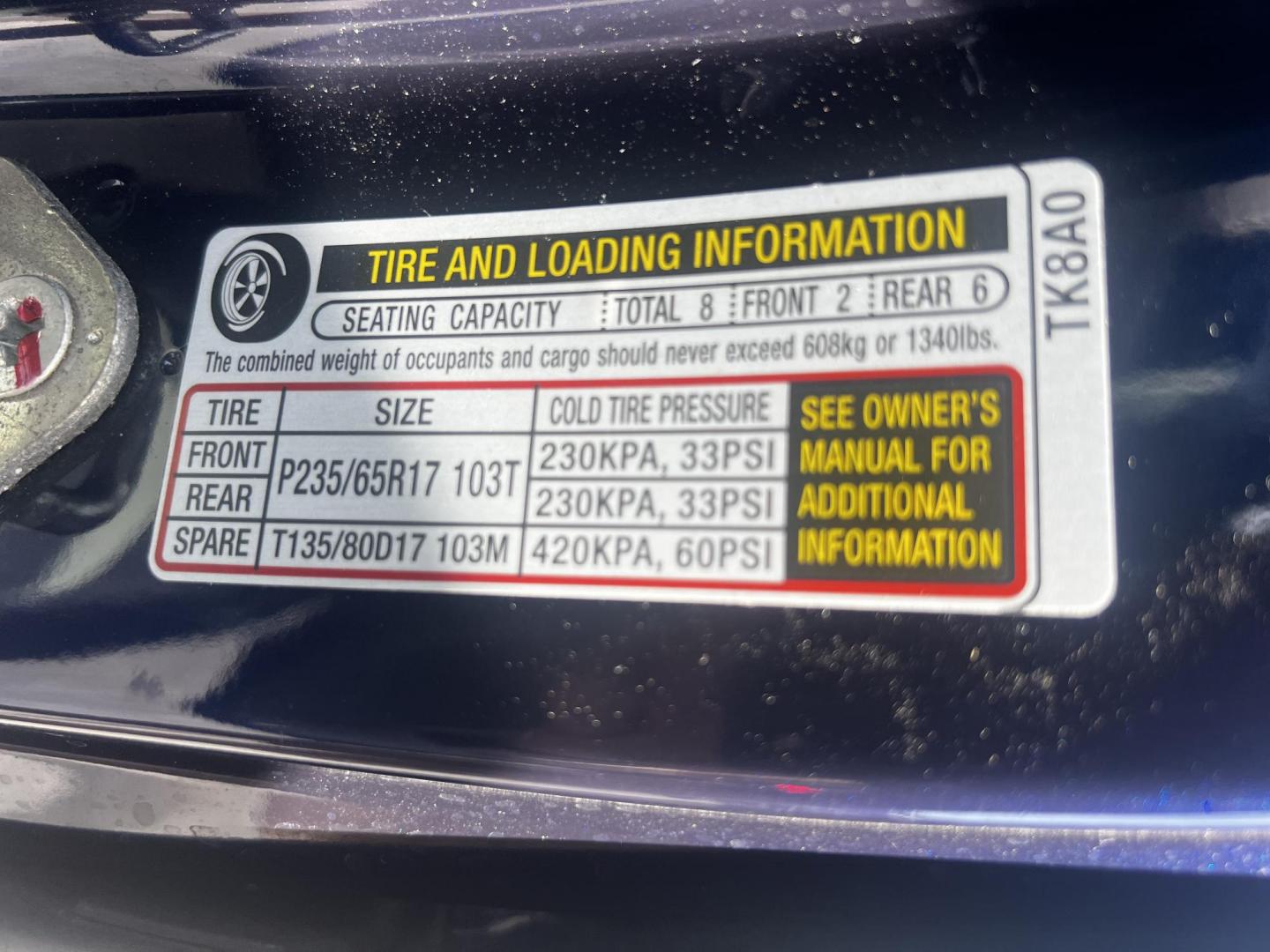 2014 Blue /Gray Honda Odyssey EX (5FNRL5H43EB) with an 3.5L V6 SOHC 24V engine, 6-Speed Automatic transmission, located at 547 E. Main St., Orwell, OH, 44076, (440) 437-5893, 41.535435, -80.847855 - Photo#19