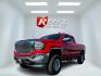 2018 Red /Black GMC Sierra 1500 SLE Double Cab 4WD (1GTV2MEC4JZ) with an 5.3L V8 OHV 16V engine, 6 Speed Automatic transmission, located at 11115 Chardon Rd. , Chardon, OH, 44024, (440) 214-9705, 41.580246, -81.241943 - This 2018 GMC Sierra 1500 SLE Double Cab 4WD is a robust pickup designed for both power and modern convenience, featuring a 5.3-liter Vortec V8 engine producing 355 horsepower with 3.42 gearing, and offering a towing capacity of 9,000 pounds. This truck is equipped for off-road and towing capabiliti - Photo#0