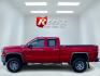 2018 Red /Black GMC Sierra 1500 SLE Double Cab 4WD (1GTV2MEC4JZ) with an 5.3L V8 OHV 16V engine, 6 Speed Automatic transmission, located at 11115 Chardon Rd. , Chardon, OH, 44024, (440) 214-9705, 41.580246, -81.241943 - This 2018 GMC Sierra 1500 SLE Double Cab 4WD is a robust pickup designed for both power and modern convenience, featuring a 5.3-liter Vortec V8 engine producing 355 horsepower with 3.42 gearing, and offering a towing capacity of 9,000 pounds. This truck is equipped for off-road and towing capabiliti - Photo#9