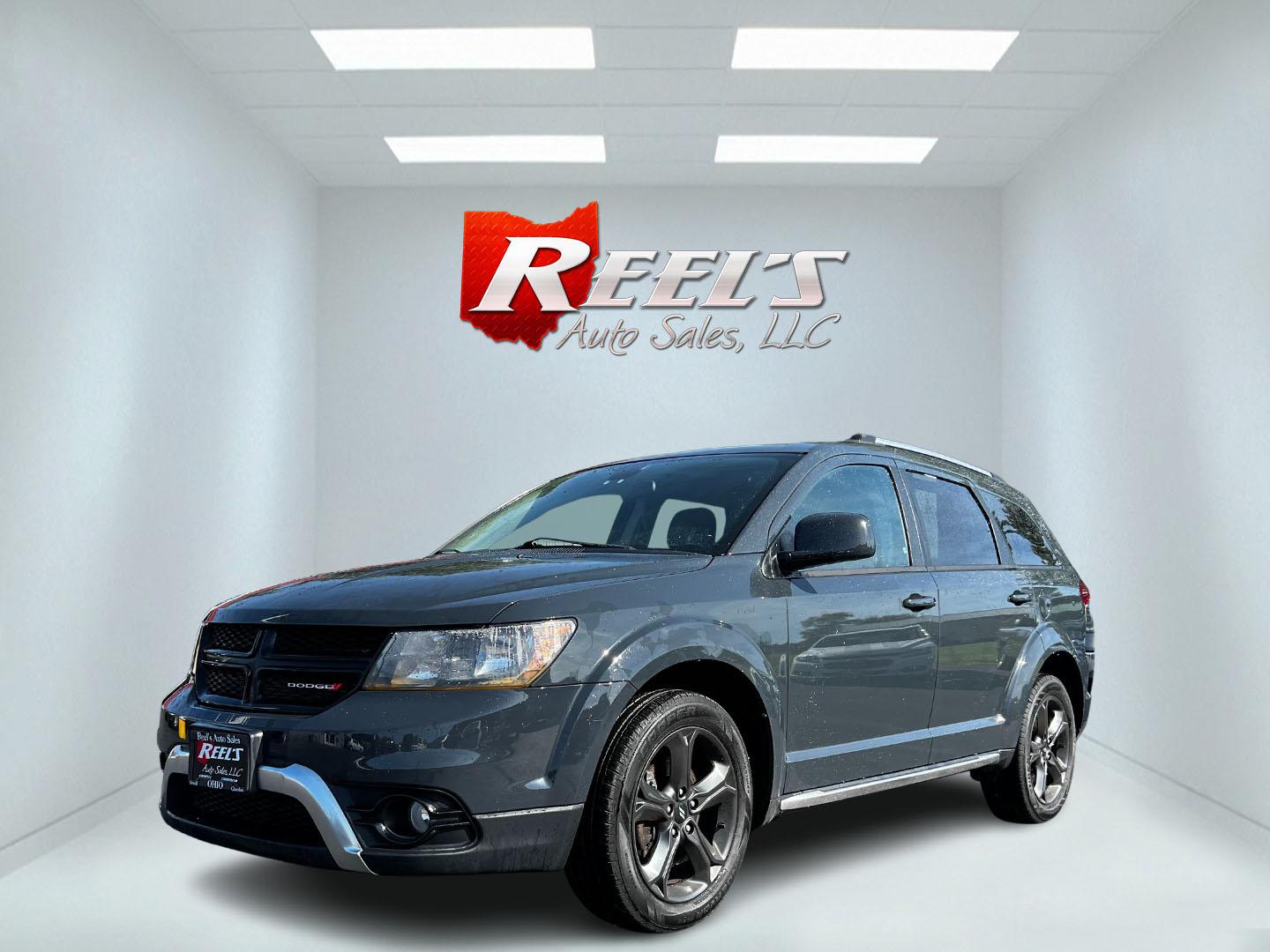 2018 Gray /Black Dodge Journey Crossroad AWD (3C4PDDGG4JT) with an 3.6L V6 DOHC 24V engine, 6A transmission, located at 547 E. Main St., Orwell, OH, 44076, (440) 437-5893, 41.535435, -80.847855 - Photo#0