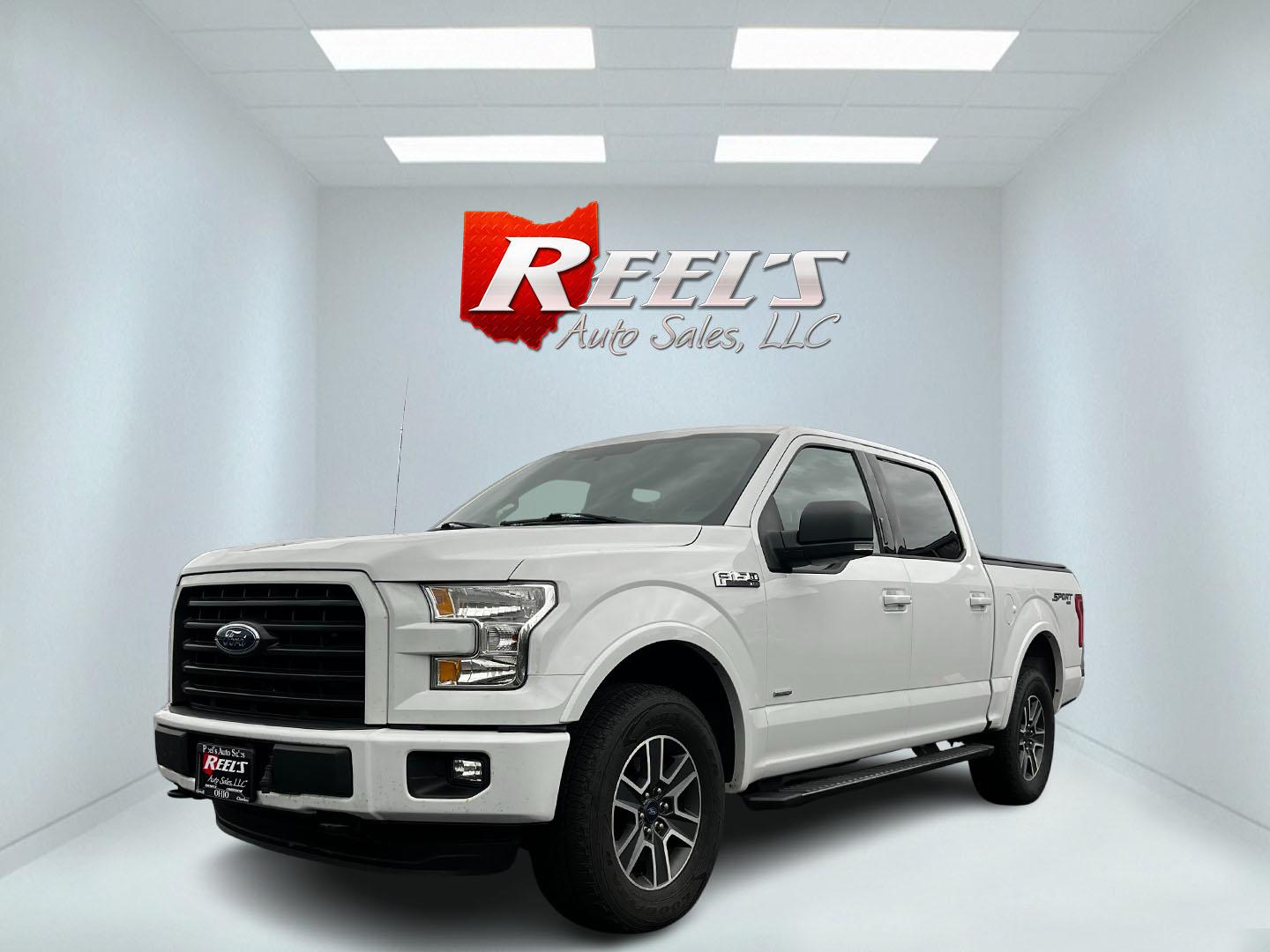 2016 White /Black Ford F-150 XLT SuperCrew 5.5-ft. Bed 4WD (1FTEW1EP5GF) with an 2.7L V6 DOHC 24V TWIN TURBO engine, 6-Speed Automatic transmission, located at 11115 Chardon Rd. , Chardon, OH, 44024, (440) 214-9705, 41.580246, -81.241943 - Photo#0