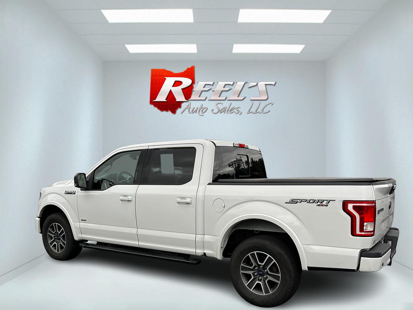 2016 White /Black Ford F-150 XLT SuperCrew 5.5-ft. Bed 4WD (1FTEW1EP5GF) with an 2.7L V6 DOHC 24V TWIN TURBO engine, 6-Speed Automatic transmission, located at 11115 Chardon Rd. , Chardon, OH, 44024, (440) 214-9705, 41.580246, -81.241943 - Photo#8