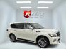 2017 White /Tan Infiniti QX80 Base 4WD (JN8AZ2NE3H9) with an 5.6L V8 DOHC 32V engine, 7A transmission, located at 11115 Chardon Rd. , Chardon, OH, 44024, (440) 214-9705, 41.580246, -81.241943 - This 2017 Infiniti QX80 AWD is a luxurious full-size SUV offering impressive power and capability with its 5.6-liter V8 engine delivering 400 horsepower and a 7-speed automatic transmission. The vehicle is equipped with a Tow Haul Mode and Snow Mode and features a full-time 5WD system, ideal for cha - Photo#3