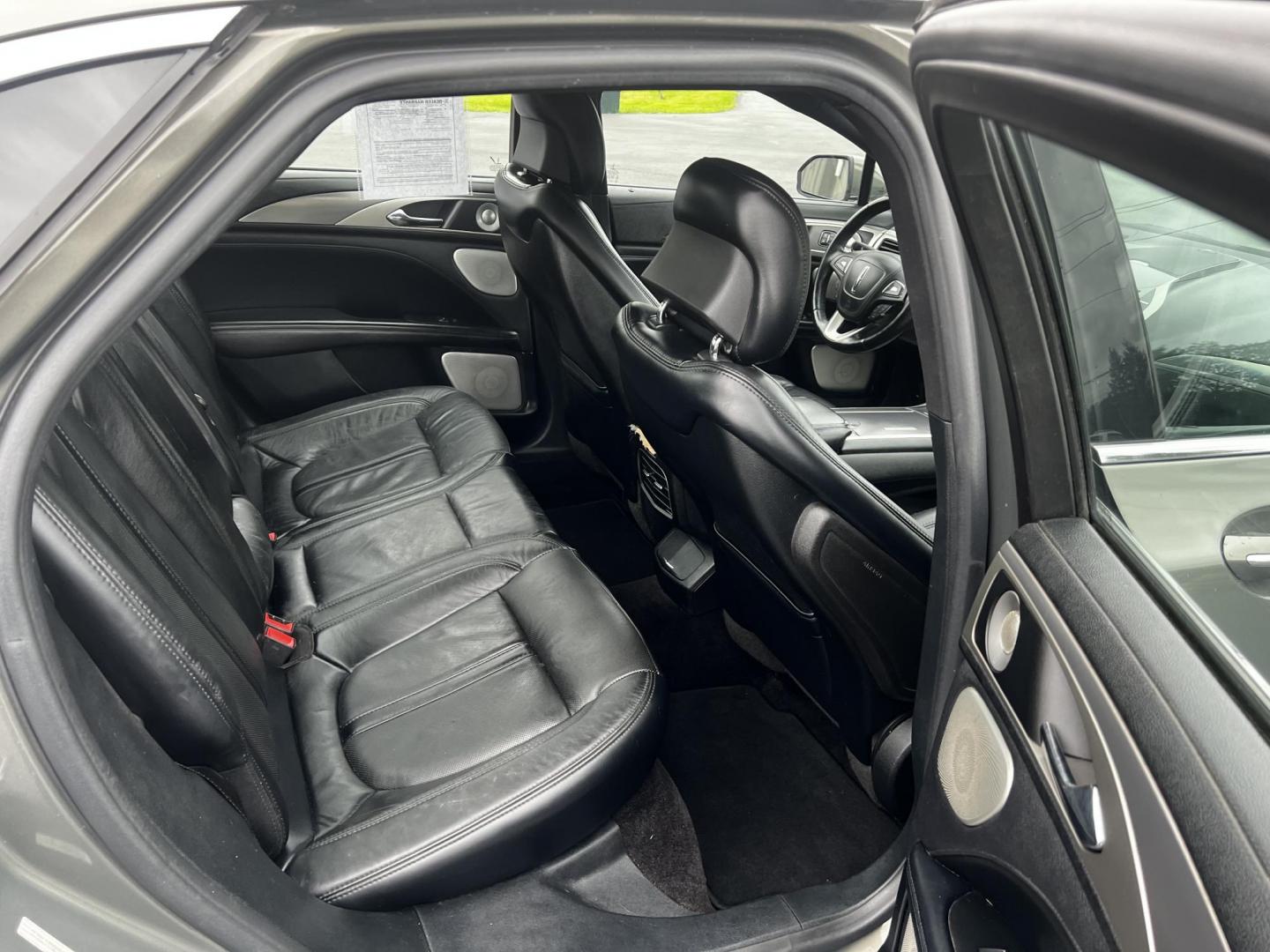 2017 Brown /Black Lincoln MKZ Reserve AWD (3LN6L5F92HR) with an 2.0L I4 DOHC 16V Turbo engine, 6A transmission, located at 11115 Chardon Rd. , Chardon, OH, 44024, (440) 214-9705, 41.580246, -81.241943 - Photo#37