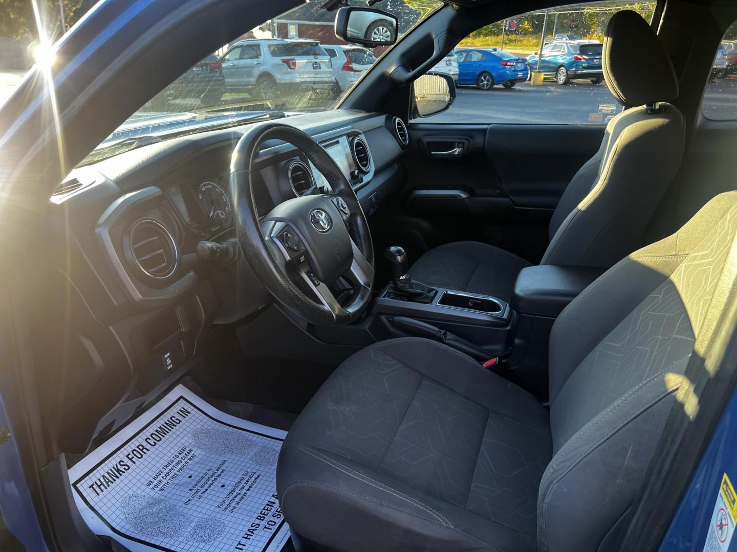 2017 Blue /Black Toyota Tacoma TRD Sport Access Cab V6 6AT 4WD (5TFSZ5AN9HX) with an 3.5L V6 DOHC 24V engine, 6A transmission, located at 11115 Chardon Rd. , Chardon, OH, 44024, (440) 214-9705, 41.580246, -81.241943 - Photo#16