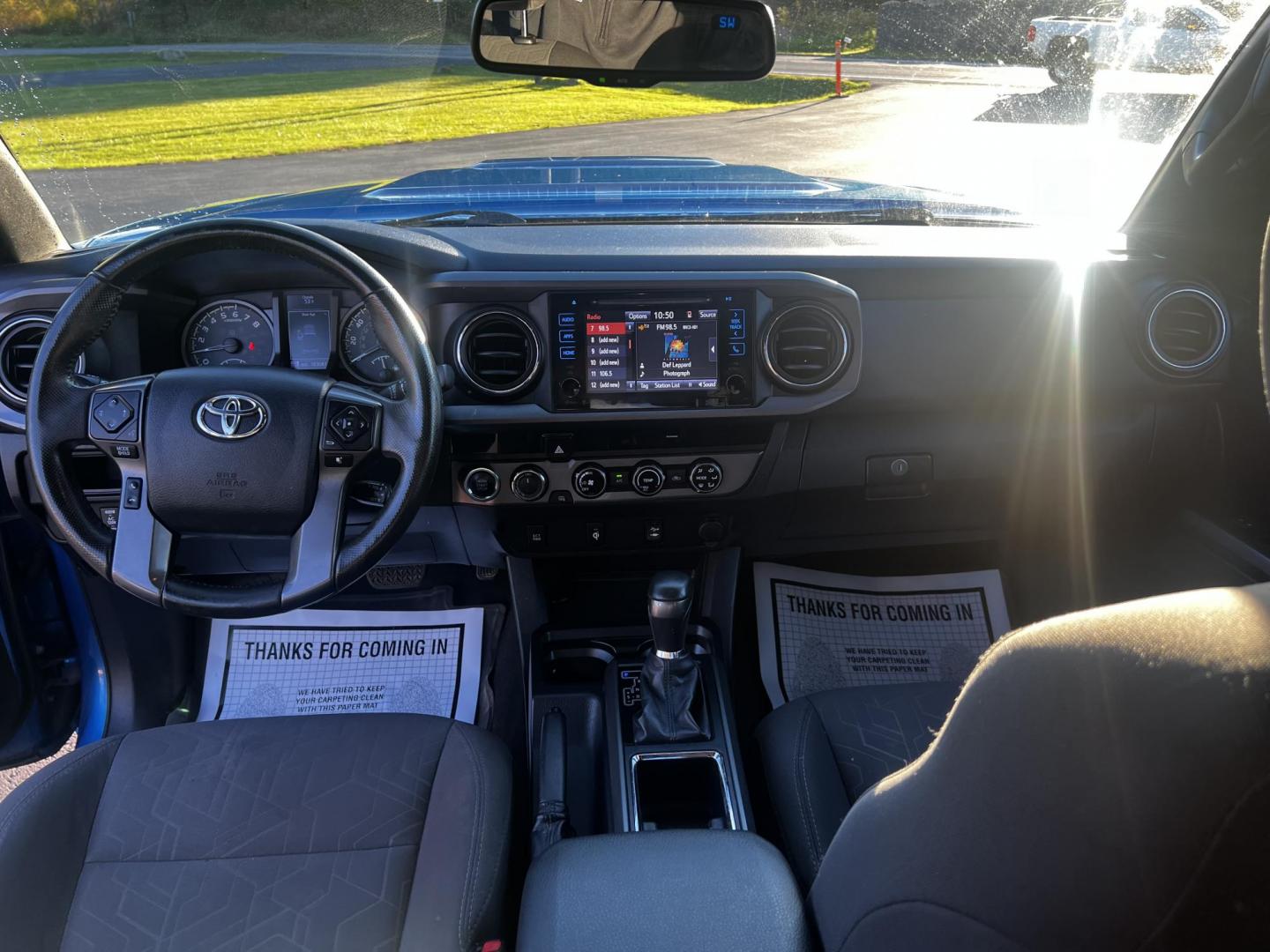 2017 Blue /Black Toyota Tacoma TRD Sport Access Cab V6 6AT 4WD (5TFSZ5AN9HX) with an 3.5L V6 DOHC 24V engine, 6A transmission, located at 11115 Chardon Rd. , Chardon, OH, 44024, (440) 214-9705, 41.580246, -81.241943 - Photo#30