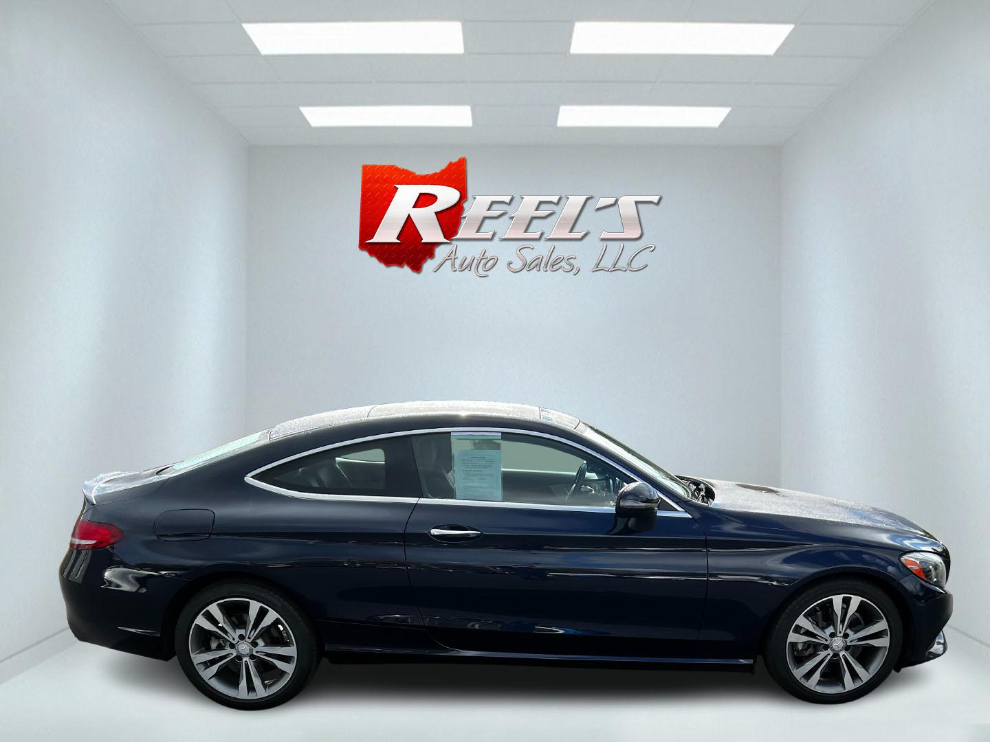 2017 Blue /Brown Mercedes-Benz C-Class C300 4MATIC Coupe (WDDWJ4KB8HF) with an 2.0L I4 DOHC 16V TURBO engine, 7A transmission, located at 11115 Chardon Rd. , Chardon, OH, 44024, (440) 214-9705, 41.580246, -81.241943 - This 2017 Mercedes-Benz C300 4MATIC Coupe is a sophisticated luxury vehicle featuring a 2.0-liter I4 turbocharged engine paired with a 7-speed automatic transmission. It boasts a refined interior with leather upholstery and heated front seats, emphasizing comfort and convenience with dual-zone autom - Photo#4