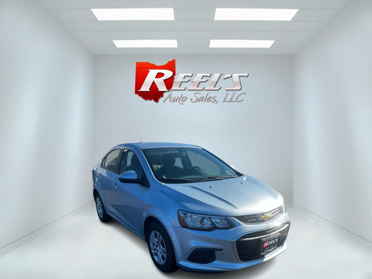 2017 Blue /Gray Chevrolet Sonic LS Auto Sedan (1G1JB5SG5H4) with an 1.8L I4 DOHC 24V engine, 6 Speed Auto transmission, located at 11115 Chardon Rd. , Chardon, OH, 44024, (440) 214-9705, 41.580246, -81.241943 - Photo#2