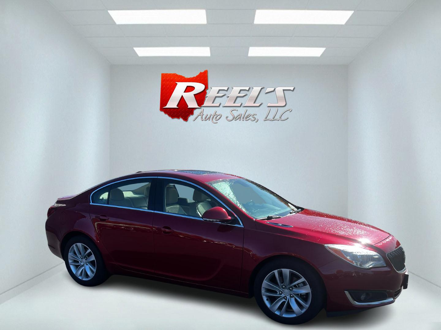 2015 Red /Tan Buick Regal Turbo FWD (2G4GK5EX6F9) with an 2.0L I4 DOHC 16V TURBO engine, 6-Speed Automatic transmission, located at 11115 Chardon Rd. , Chardon, OH, 44024, (440) 214-9705, 41.580246, -81.241943 - This 2015 Buick Regal Turbo FWD offers a balanced blend of performance and luxury, driven by a 2.0-liter turbocharged I4 EcoTec engine paired with a 6-speed automatic transmission, achieving a brisk 0-60 mph in just 6.1 seconds. This sedan provides a respectable highway fuel economy of 29 MPG. Its r - Photo#3