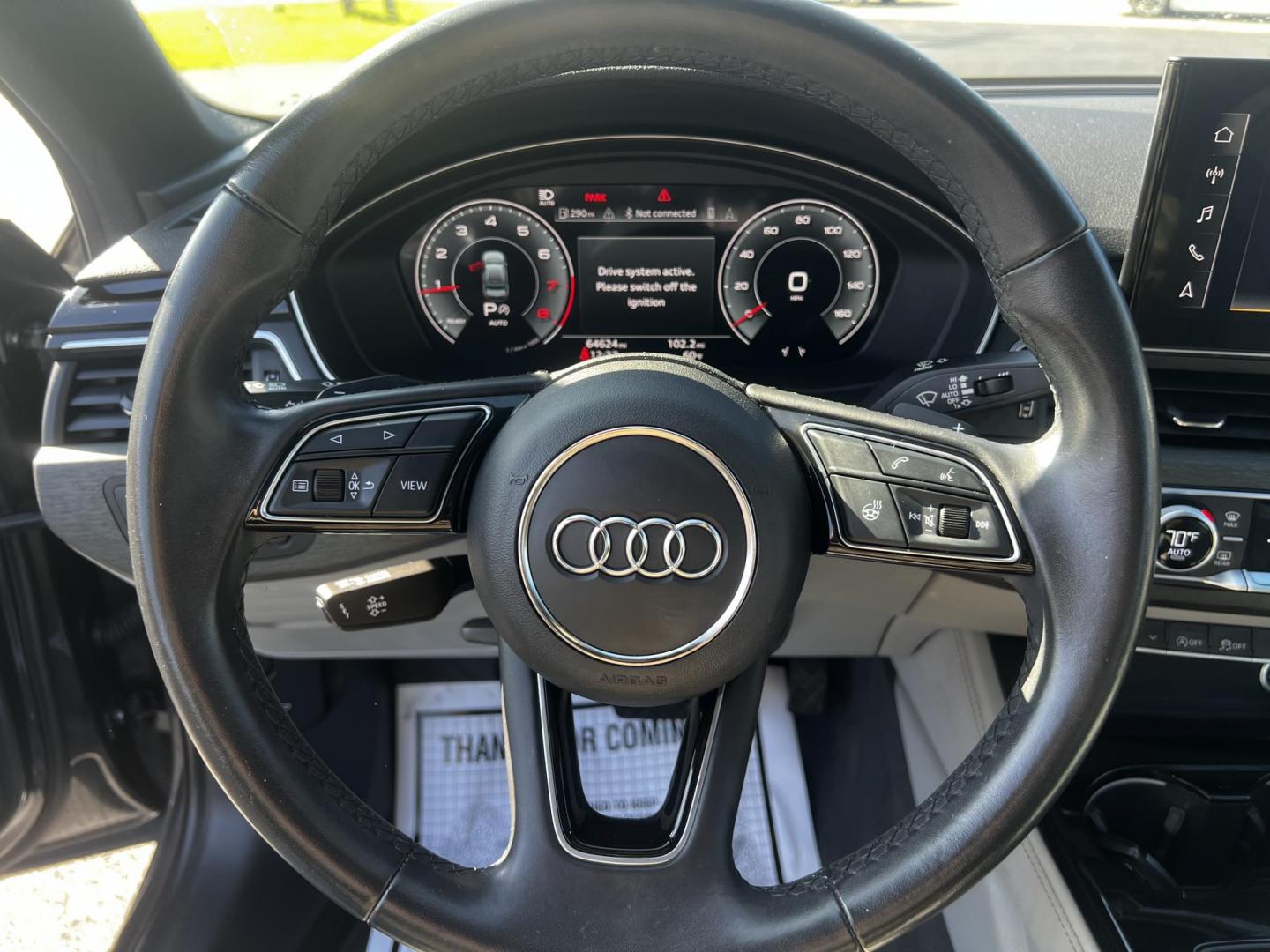 2022 Gray /Gray Audi A4 Premium Plus 45 TFSI quattro (WAUEAAF41NN) with an 2.0L I4 DOHC 16V TURBO engine, 7A transmission, located at 11115 Chardon Rd. , Chardon, OH, 44024, (440) 214-9705, 41.580246, -81.241943 - This 2022 Audi A4 Premium Plus 45 combines performance, luxury, and technology in a sophisticated package. Powered by a 2.0-liter turbocharged I4 engine with 261 horsepower and a 7-speed dual-clutch transmission, it achieves a swift 0-60 mph in just 5.2 seconds. This model provides a highway fuel ef - Photo#25